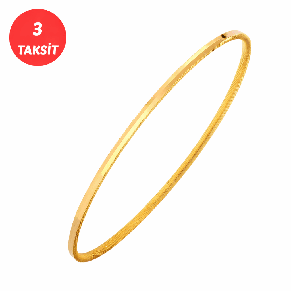 10 Gram 22 Ayar Oluklu Ajda Bilezik